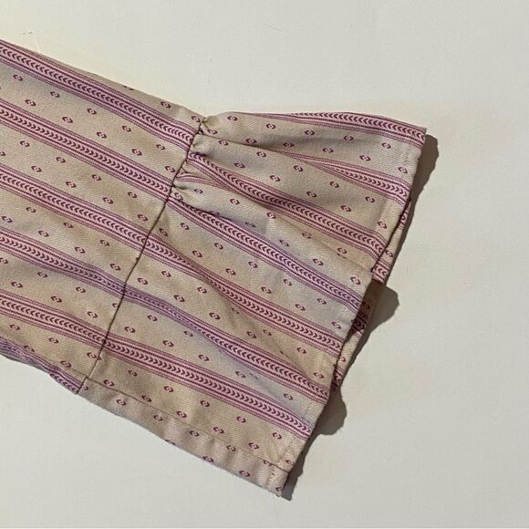 Bit & Bridle Western Cowgirl Equestrian Peasant Top W/ Bell Sleeves Women's Med. - Picture 8 of 13